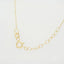 Delicate 18k gold necklace with lobster clasp and extender chain, part of Sparkling Love Necklace collection