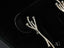 Stellar Bloom 18k White Gold Diamond Earrings with delicate branch design and sparkling stones