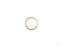Plain polished 18k yellow gold wedding band from Timeless 18k yellow gold jewelry collection