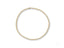Solid 14k Gold Rope Chain Necklace with Lobster Lock Clasp for Timeless Elegance