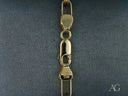 Timeless 18k solid gold box link bracelet with lobster clasp, 750 mark