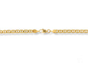 Timeless Strength 18K Gold Anchor Chain with Mariner Links