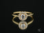 Gold twisted rope halo diamond engagement ring featuring 18k gold engagement and elegant twist of grace design