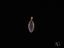 Marquise-shaped amethyst pendant with gold bail from Violet Essence art gold jewelry collection