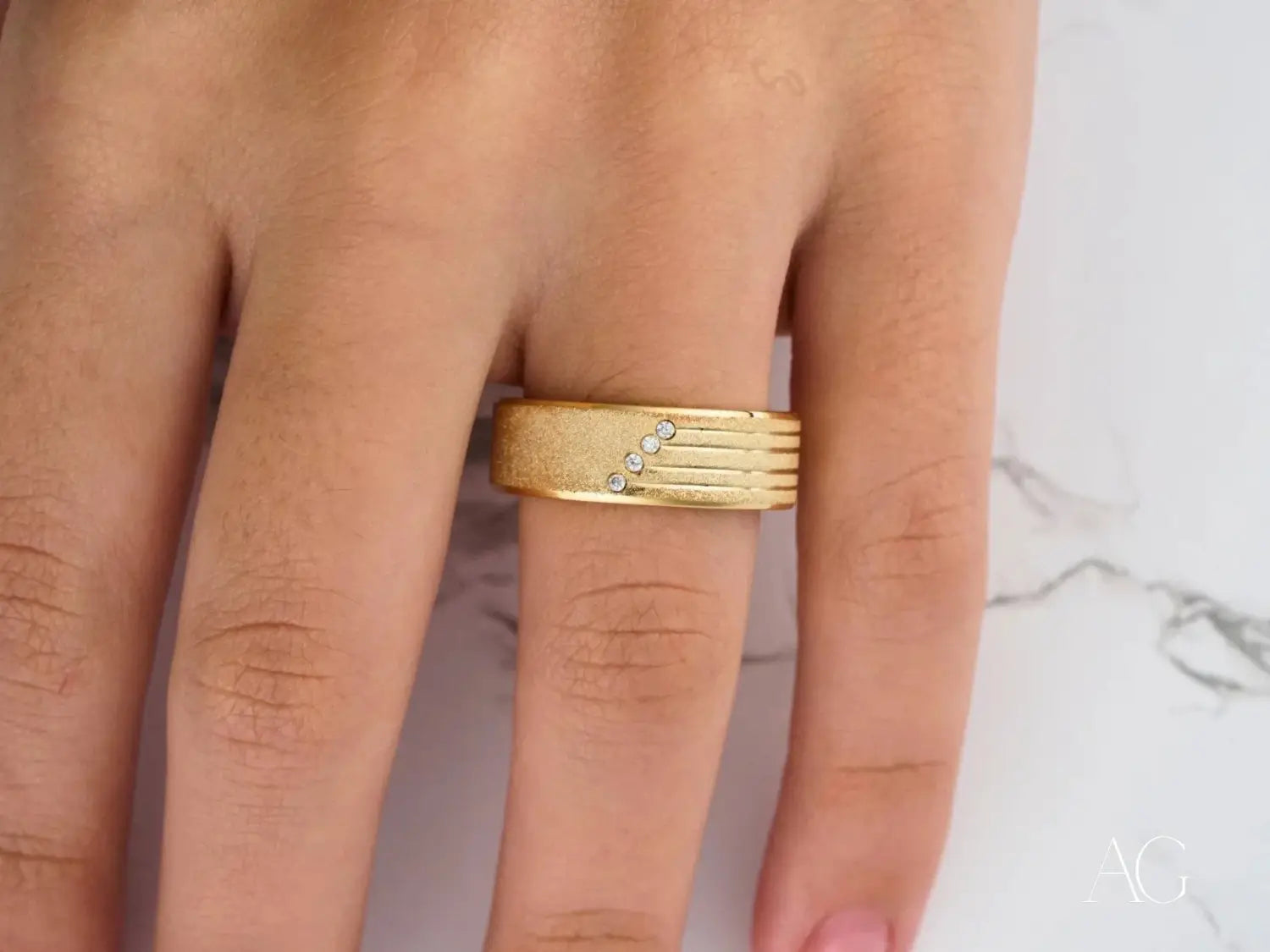 Celestial Path Wedding Band