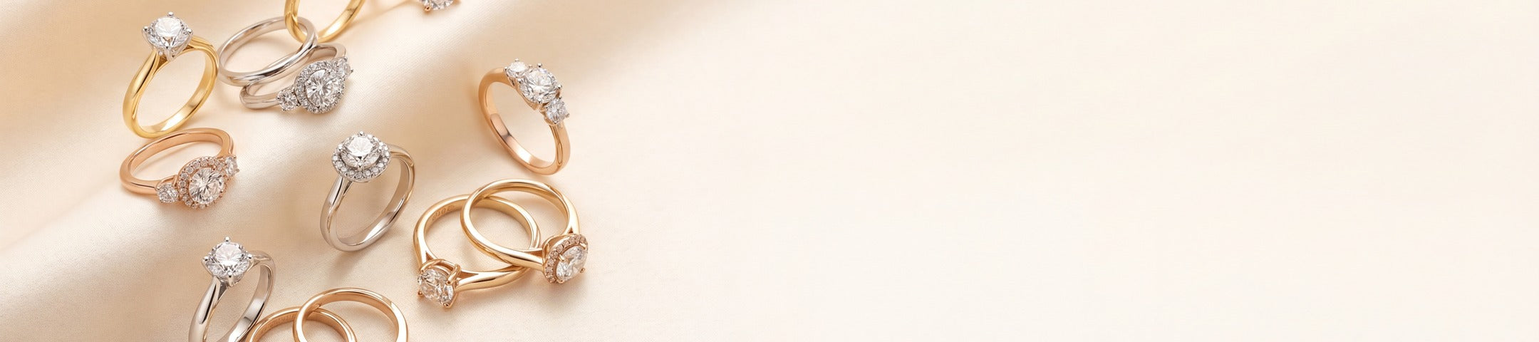 ArtGold engagement rings — handcrafted in 18K gold with certified diamonds